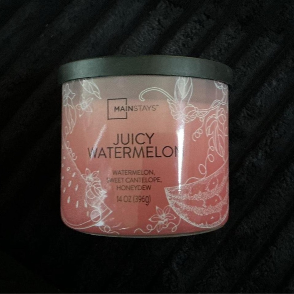 Mainstays Juicy Watermelon Candle - Pink